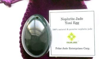 huevo de jade nefrita polarjade de Canadá