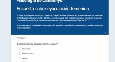 encuesta eyaculacion femenina