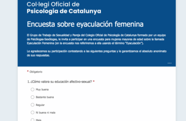 encuesta eyaculacion femenina